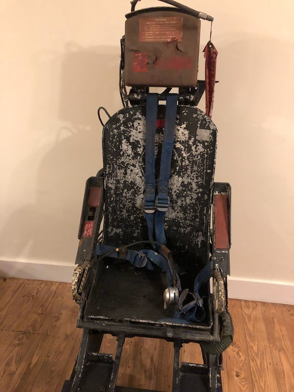 EARLY1950s T33 EJECTION SEAT FROM AN AMERICAN JET