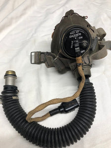 LARGE WARTIME AM STAMPED G TYPE OXYGEN MASK