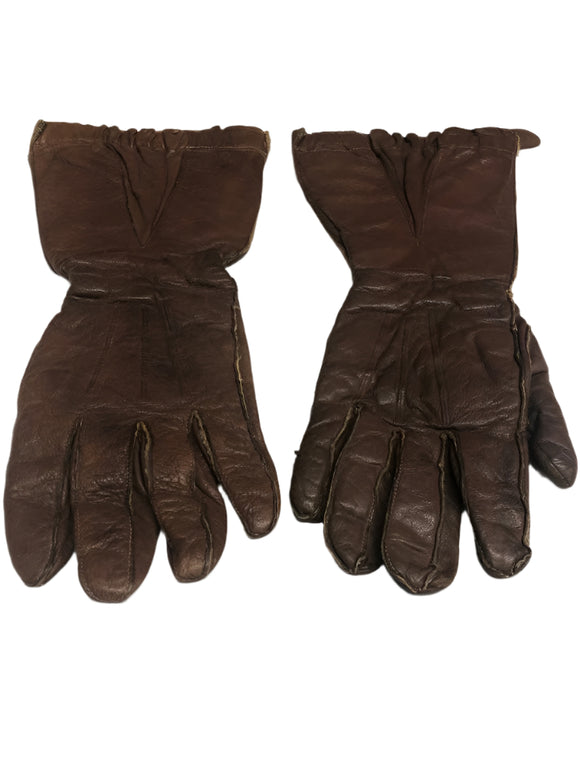 RAF GLOVES 1941 PATTERN  NAMED