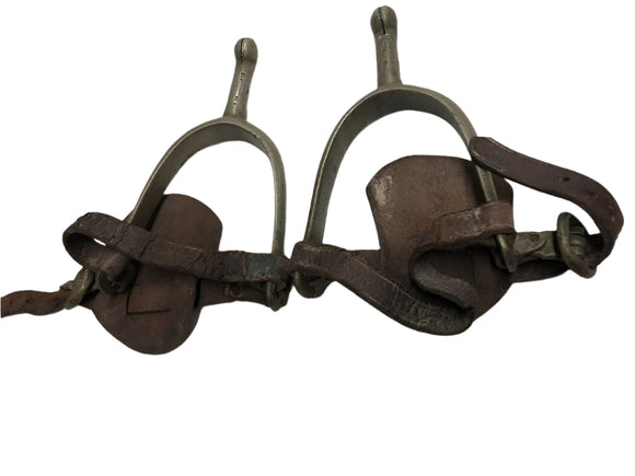 WW1 MILITARY SPURS 1915 DATED