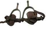 WW1 MILITARY SPURS 1915 DATED