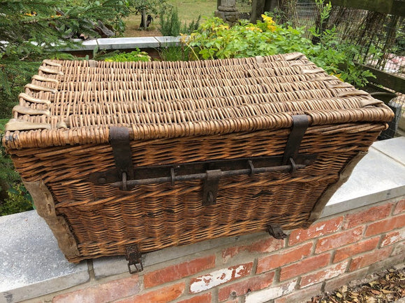 MILITARY WICKER BASKET