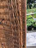 MILITARY WICKER BASKET