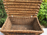 MILITARY WICKER BASKET