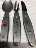 WW2 DATED COMBINATION CUTTLERY SET