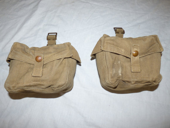 PAIR OF HOME GUARD AMMO POUCHES