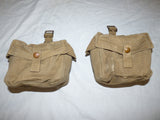 PAIR OF HOME GUARD AMMO POUCHES